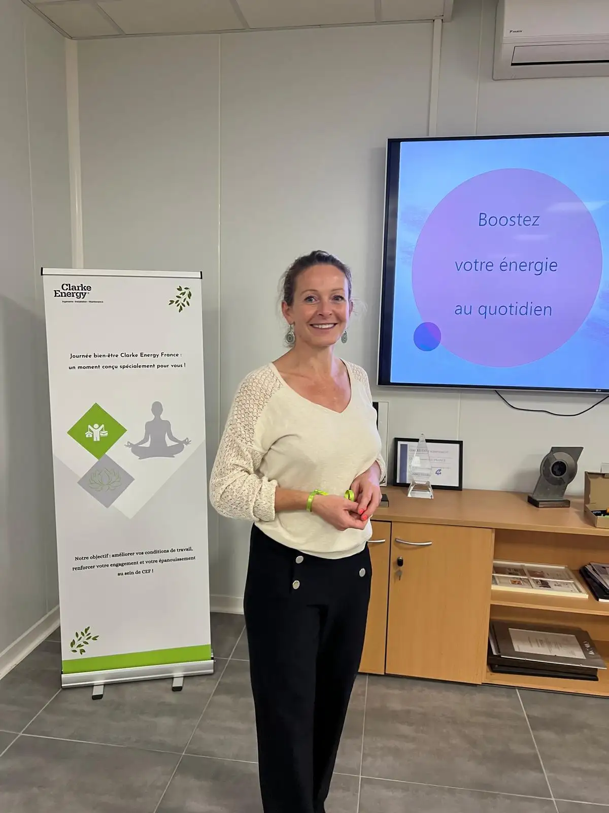 Ateliers Bien-être et Performance chez Clarke Energy