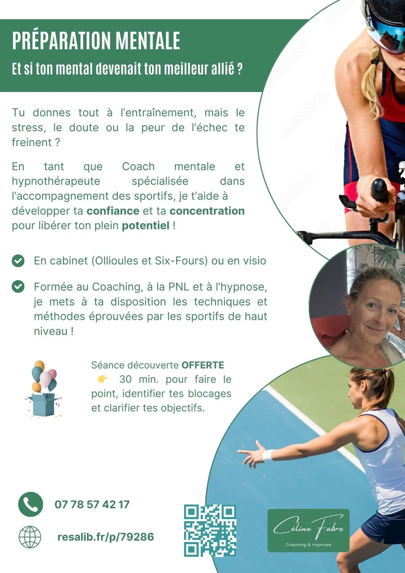 🎁 10 séances de préparation mentale offertes aux sportifs !